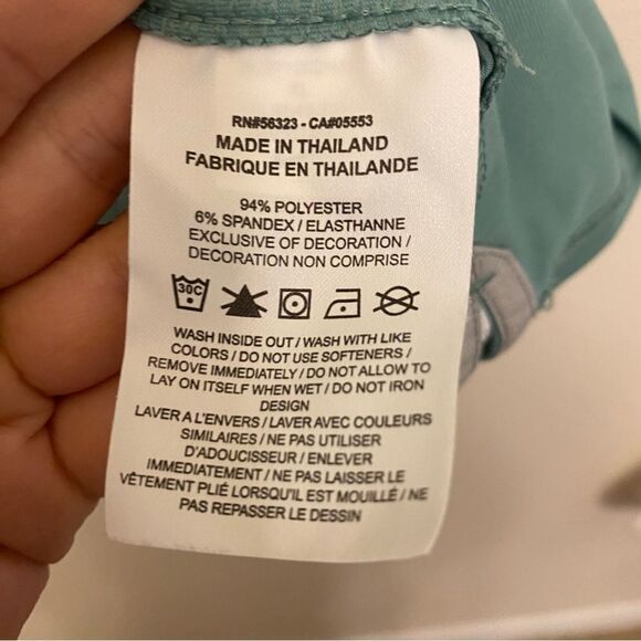 Nike Golf Dri-FIT Player Printed Mens sage green Polo embroidered Royal Oaks XL - Picture 8 of 11